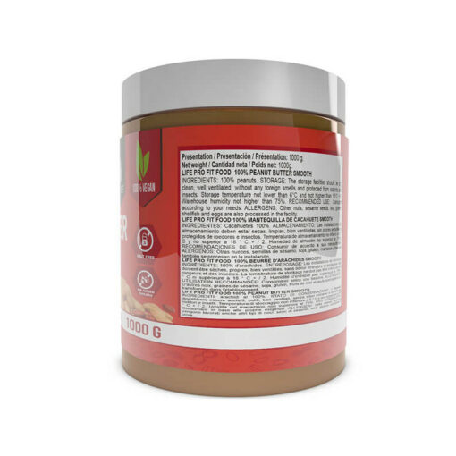 Life Pro Fit Food Peanut Butter Crunchy 1Kg – Image 2