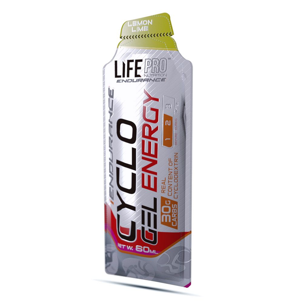 Life Pro Endurance Cyclo Energy Gel 60ml Lemon