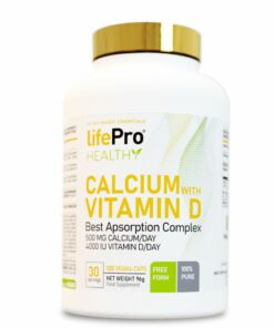 Life Pro Healthy Calcium + Vitamin D 120 Vegancaps