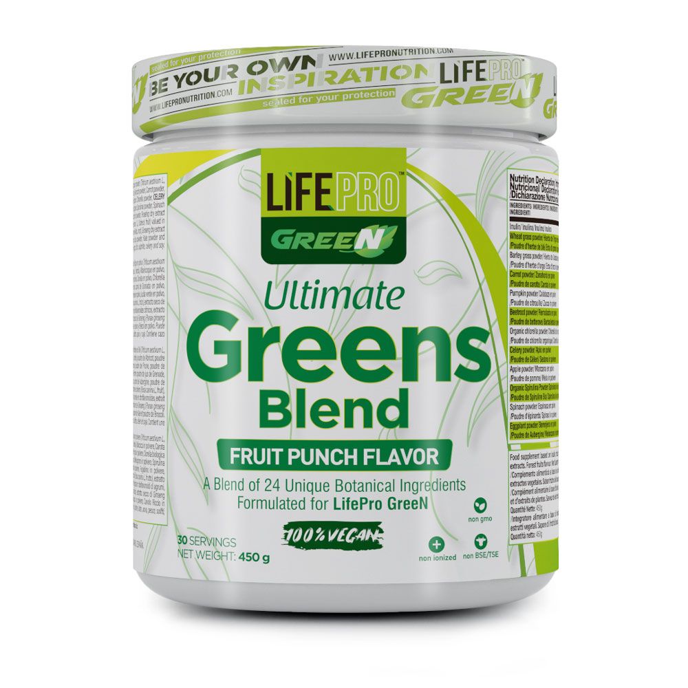 Life Pro Ultimate Greens Blend 450g Fruit Punch