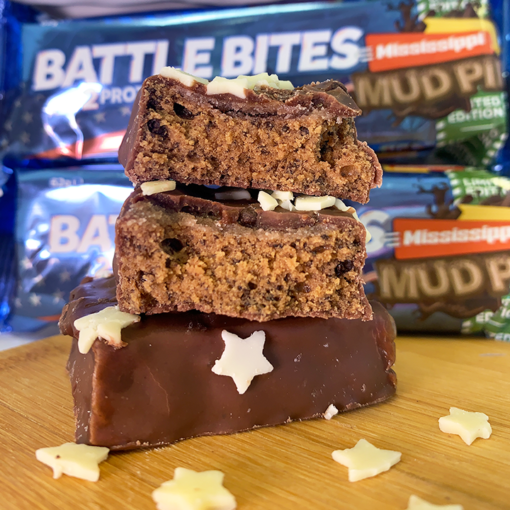 Battle Bites Protein Bar Mississippi Mud Pie