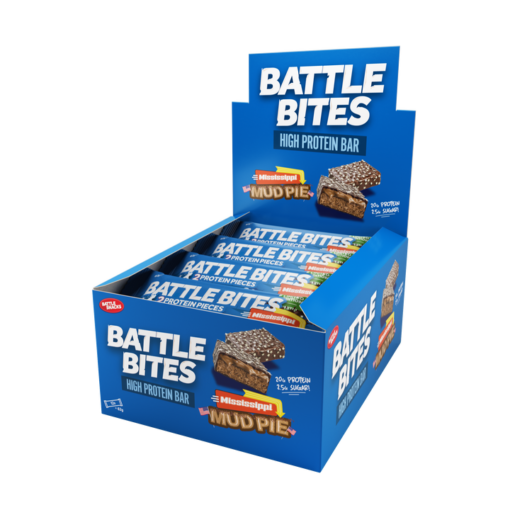Battle Bites Protein Bar Mississippi Mud Pie