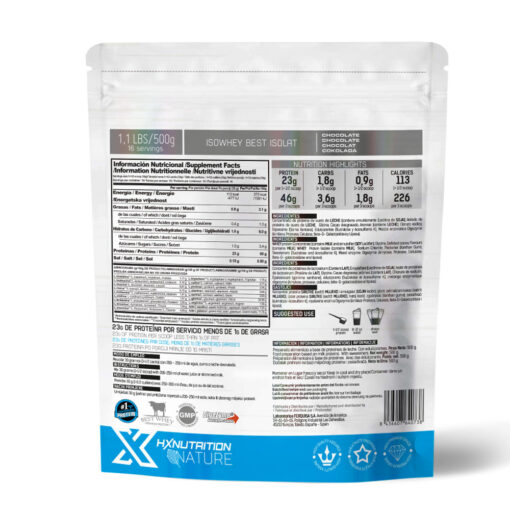 HX Nature ISO Whey 500g 2