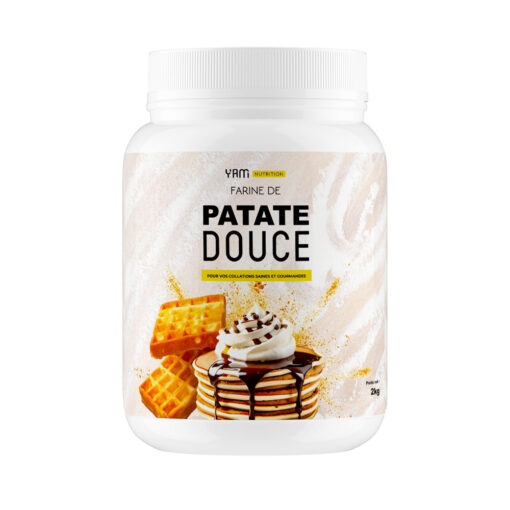 Yam Nutrition Farine de patate douce blanche