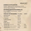 Yam Nutrition Caffeine Energy 30 Caps valeur nutrinionelle