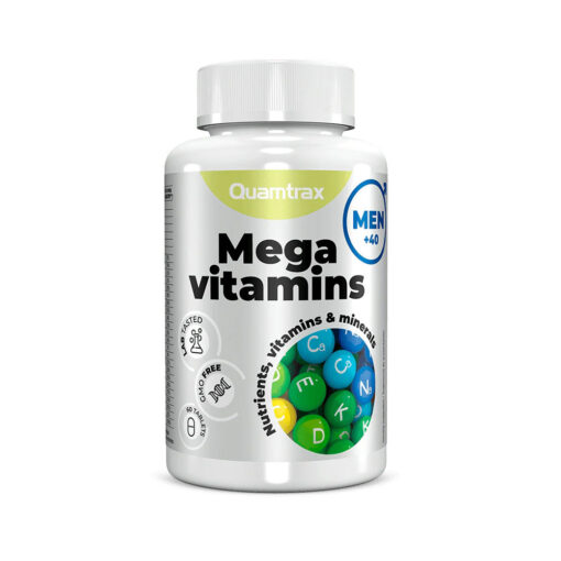 Quamtrax Mega Vitamins Men +40 ans - 60 Tabs