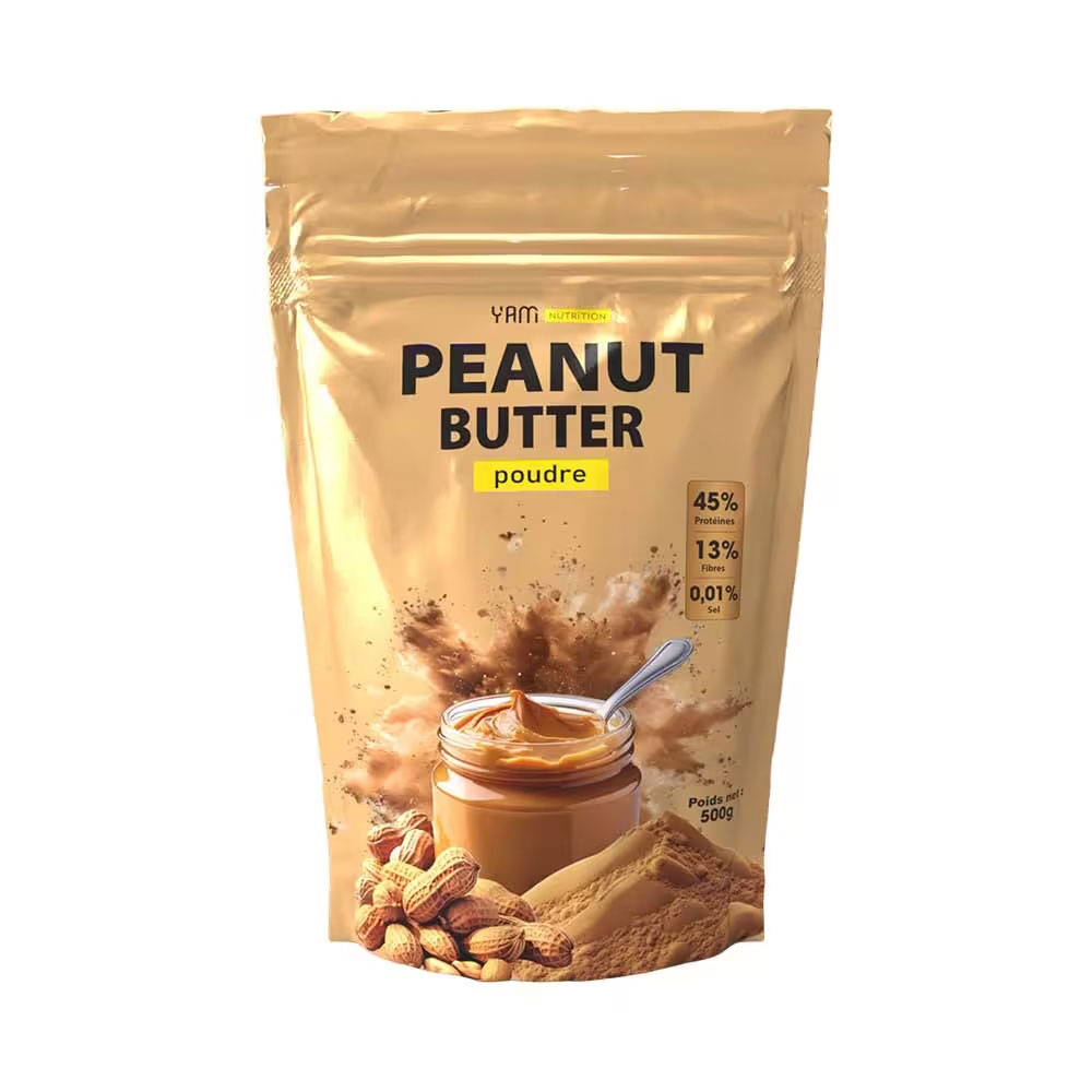 Yam Nutrition Poudre Peanut Butter 500g