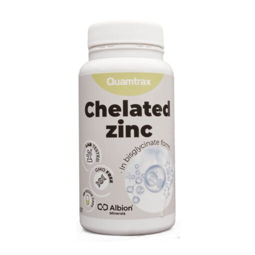 Quamtrax Chelated Zinc 60 Caps