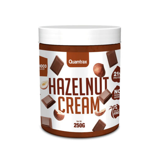 Quamtrax Hazelnut Cream 250g