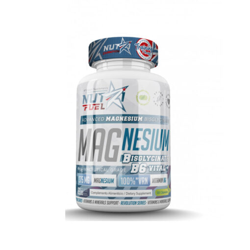 NutriFuel Magensium Bisglycinate + Vitamine B6 375mg 120 Caps