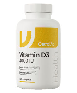 OstroVit Vitamine D3 4000 IU 120 SoftGel